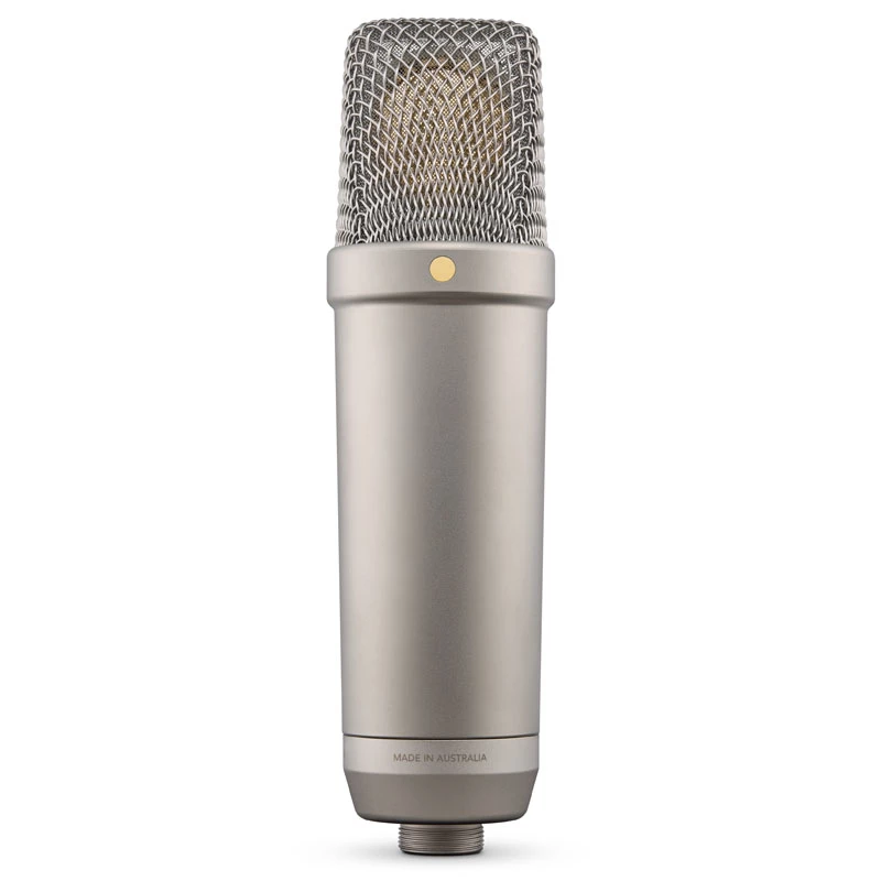 Rode NT1 5th Generation Micrófono de condensador de estudio con XLR y USB, plata (NT1GEN5)