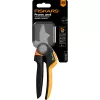 Tijera de jardín Fiskars X-Series P941 yunque negra, naranja