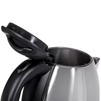 Hervidor de agua ESPERANZA 1,0 L acero inoxidable y plástico, 1350 W, inalámbrico, apagado automático