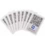 Hekatron Service Codes Mein HPlus 10 uds. Modelo 30-6800118-01-01 — Set con 10 pegatinas de código de servicio