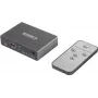 SpeaKa Professional SP-HDS-210 conmutador HDMI de 3 puertos compatible con Ultra HD 7680 x 4320 píxeles (SP-10461504)