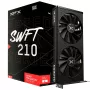 Tarjeta gráfica XFX Radeon RX 7600 — 8 GB GDDR6, PCIe 4.0, 128 bits, 2x DisplayPort 2.1, HDMI 2.1, 2 ventiladores