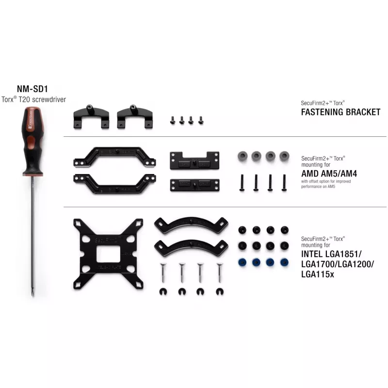 NM-M1-MP83 chromax.negro, montaje (negro)
