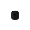 Cargador con cable para dispositivos móviles NATEC NUC-2141, 30W, USB-C PD 3.0 + USB-A QC 3.0, 110–240V, negro