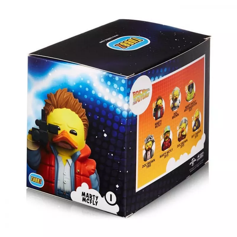 TUBBZ Pato coleccionable - Regreso al futuro Marty McFly 9cm