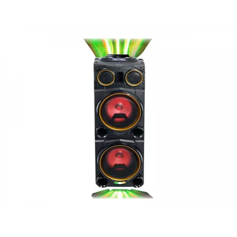 Muse M-1988 Altavoz portátil/para fiestas DJ Negro 800 W