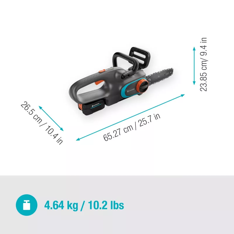 Motosierra Gardena PowerSaw negra