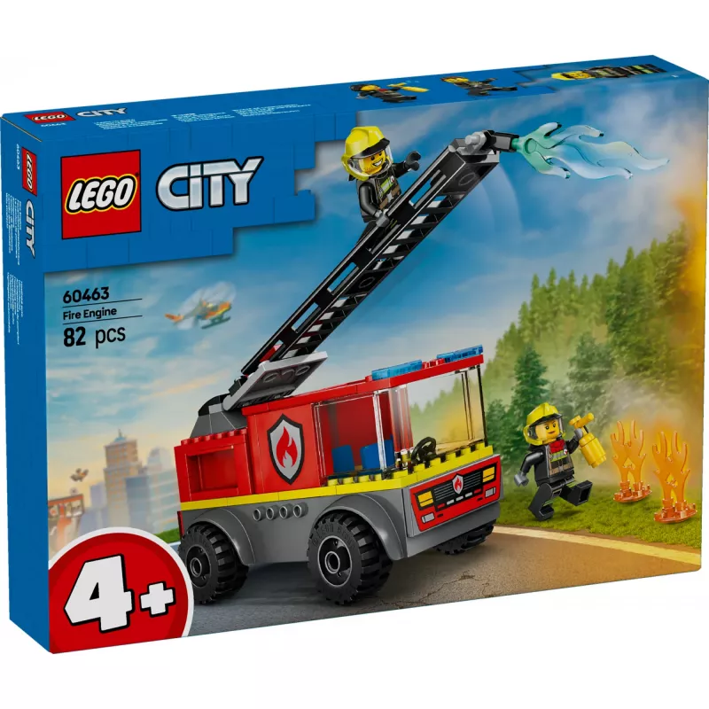 LEGO CITY 60463 Camión de bomberos con escalera