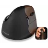 Evoluent VerticalMouse 4 Small - Ratón vertical - Para diestros - óptico - 6 botones - inalámbrico - 2.4 GHz - receptor inalámbrico (USB)