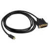Akasa cable adaptador de USB Type-C a DVI, negro (AK-CBCA10-18BK)