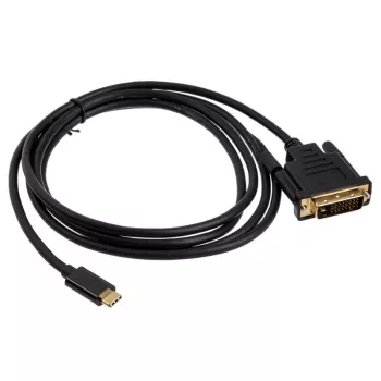 Akasa cable adaptador de USB Type-C a DVI, negro (AK-CBCA10-18BK)