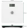 ProfiCare PC-PW 3112 báscula de baño cinética, pantalla digital, apagado automático, blanca