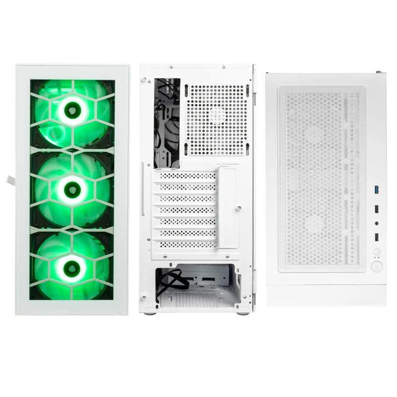 Kolink Observatory HF Glass ARGB torre Midi - blanca