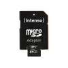 Intenso Performance - tarjeta de memoria flash (microSDXC con adaptador SD) - 64GB - UHS-I U1 / Class10 - microSDXC UHS-I (3424490)