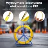 Varilla pasacables Extralink Pilot 6mm 200m fibra de vidrio FRP amarilla