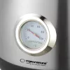 Hervidor ESPERANZA EKK029 — 1,7 L, 2200 W, acero inoxidable y plástico negro