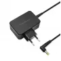 Cargador QOLTEC 52407 para Toshiba Ultrabook 45W 19V 2,37A fuente de alimentación
