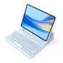 Inateck KB04002 Teclado con touchpad Bluetooth QWERTY azul