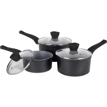 Set de ollas Russell Hobbs RH01706EU, 3 piezas, acabado perlado