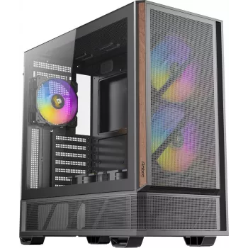 Caja de PC Antec P30 AIR, torre Midi, ATX, cristal templado - negra (0-761345-10255-1)