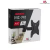 Maclean MC-741 soporte de pared para TV de 13–42 pulgadas (33–106,7 cm), VESA 75×75–200×200, máx. 25 kg, distancia a la pared 5,9–22,8 cm, negro