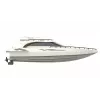 Amewi Rising Sun yate de crucero 380mm motor eléctrico 800mAh