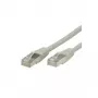 Cable de parcheo ROLINE S/FTP (PiMF) Cat.6 - 1 m - gris (21.15.0831)