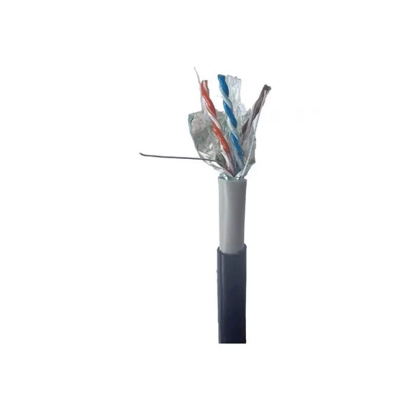 Cable de red Gembird FPC-6004GE-SO-OUT 305 m Cat6 F/UTP negro