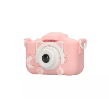 Cámara digital para niños Extralink H27 SINGLE PINK rosa blanco 3 años