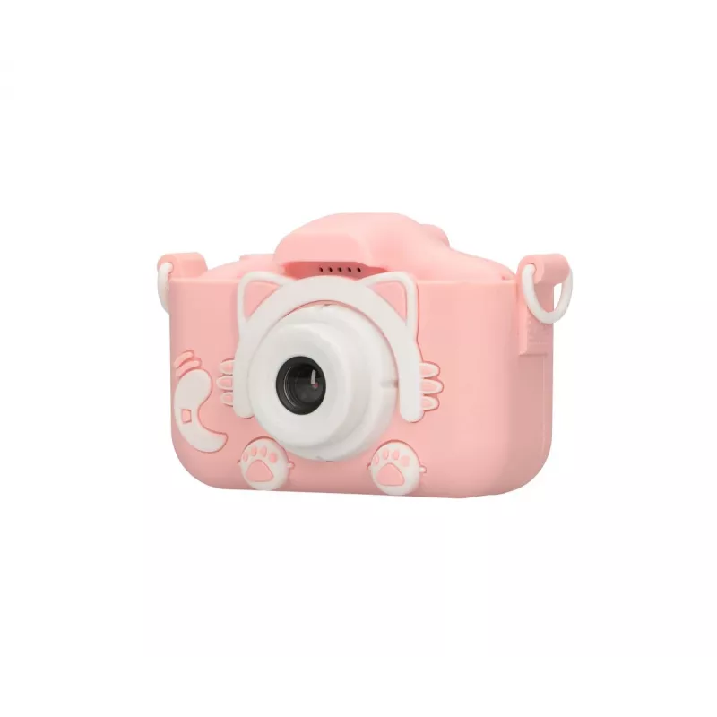 Cámara digital para niños Extralink H27 SINGLE PINK rosa blanco 3 años