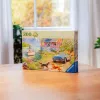 Puzle Ravensburger Feel Well & Puzzle – Casa de verano junto al lago, 200 piezas