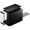 Caja de PC PHANTEKS XT V3, caja mini, mATX, cristal templado – incluye 3 ventiladores de 120 mm, negro