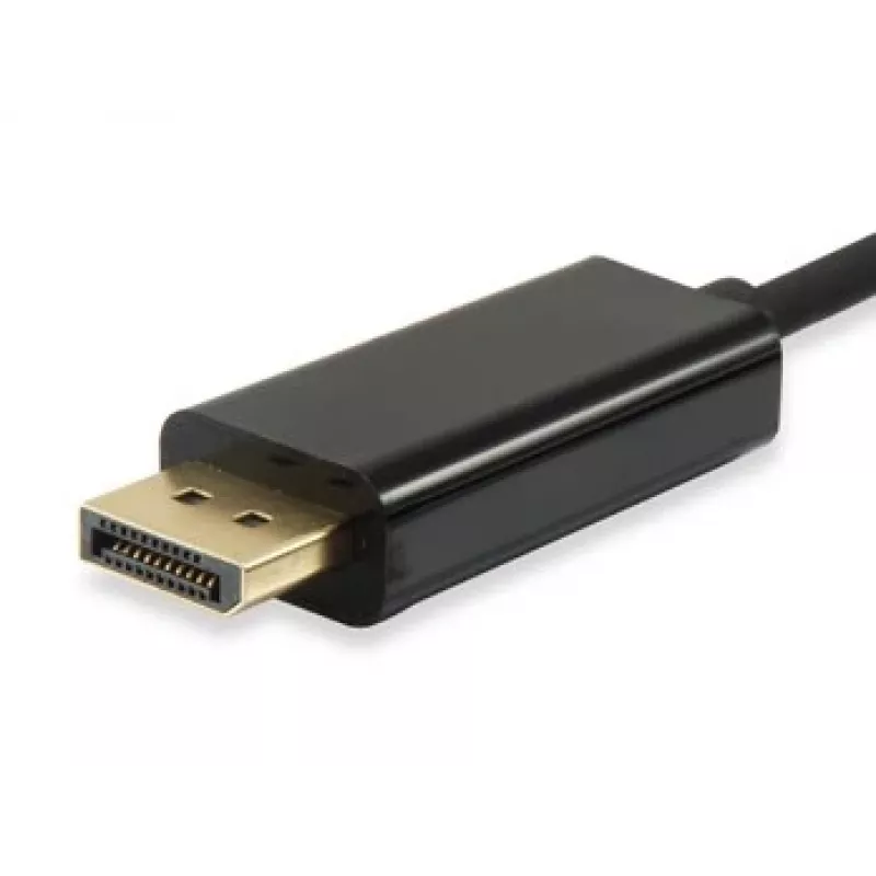 Equip cable USB Type-C a DisplayPort, macho–macho, 1,8 m, 1,8 m, USB Type-C, DisplayPort, macho, macho, recto