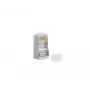 Conector macho RJ-45 LANBERG PLS-6000 Cat6 F/UTP translúcido blanco, pack de 100