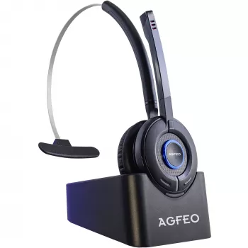 AGFEO DECT Headset IP - Auricular - On-Ear - DECT - Inalámbrico (6101543)