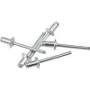 Remache tubular KWB 407486 aluminio 4,8 mm 16 mm 50 uds.