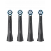 Oral-B iO Gentle Care cabezales de cepillo de repuesto, negro, 4 uds.