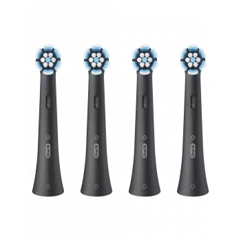 Oral-B iO Gentle Care cabezales de cepillo de repuesto, negro, 4 uds.