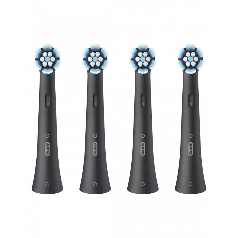 Oral-B iO Gentle Care cabezales de cepillo de repuesto, negro, 4 uds.