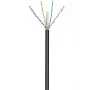 Cable de red Microconnect KAB023-100 Negro 100 m Cat6 U/UTP (UTP)
