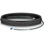 Cable de fibra óptica monomodo LC Ubiquiti InfiniBand/cable de fibra óptica 60,96 m negro