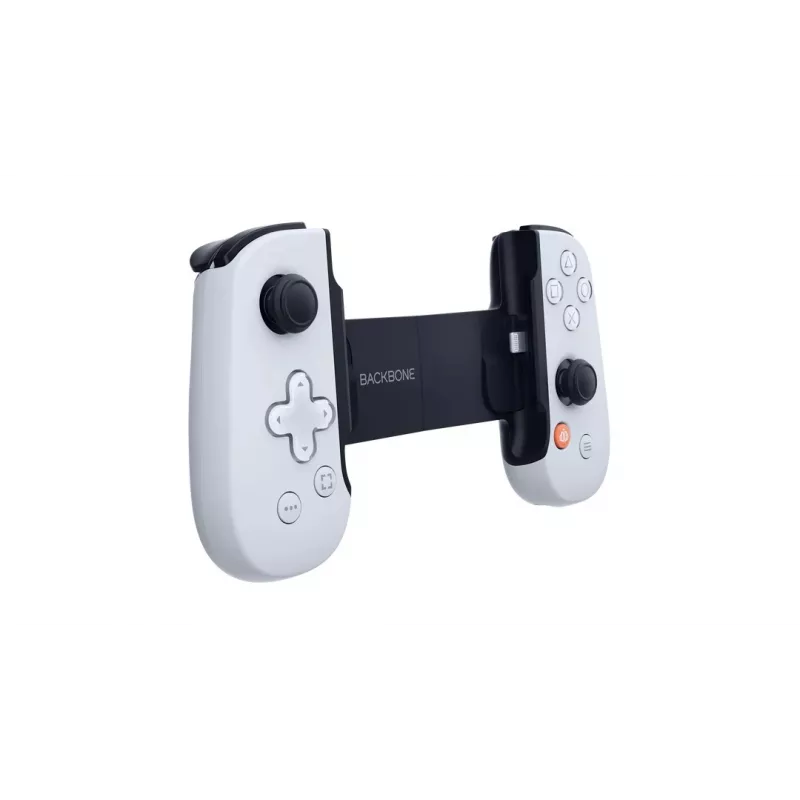 Mando Backbone BB-51-P-WS gris blanco USB para Playstation Xbox