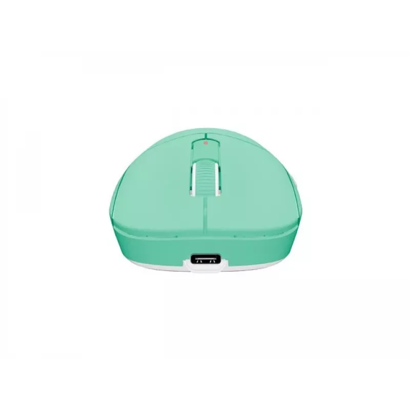 Ratón inalámbrico Fury Tanto T4 verde menta — DPI ajustable, receptor USB, diseño ergonómico