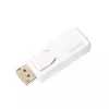 Adaptador de cambio de género LogiLink CV0100 DisplayPort a HDMI blanco