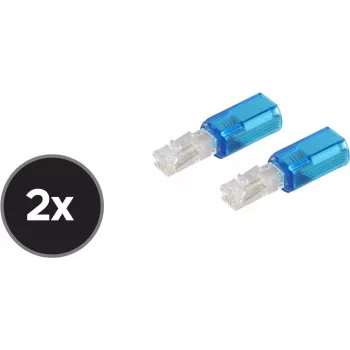 Enrollacables ShiverPeaks 71216-B-SET2 para cables de auricular telefónico — máxima conectividad