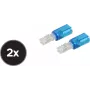 Enrollacables ShiverPeaks 71216-B-SET2 para cables de auricular telefónico — máxima conectividad
