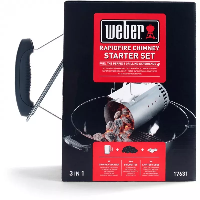 Weber 17631 Set de encendido para barbacoa