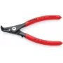 Alicate para anillos de seguridad Knipex 49 41 A11 apto para anillos exteriores 10-25 mm forma de punta acodada 90°