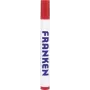 Rotulador recargable Franken Z1902 01, rojo, punta 2–6 mm, pack de 10