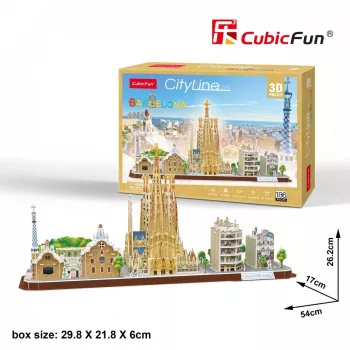 Puzle 3D - Barcelona - dificultad: 4/8